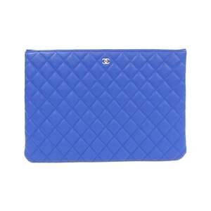 CHANEL Blue Pouch